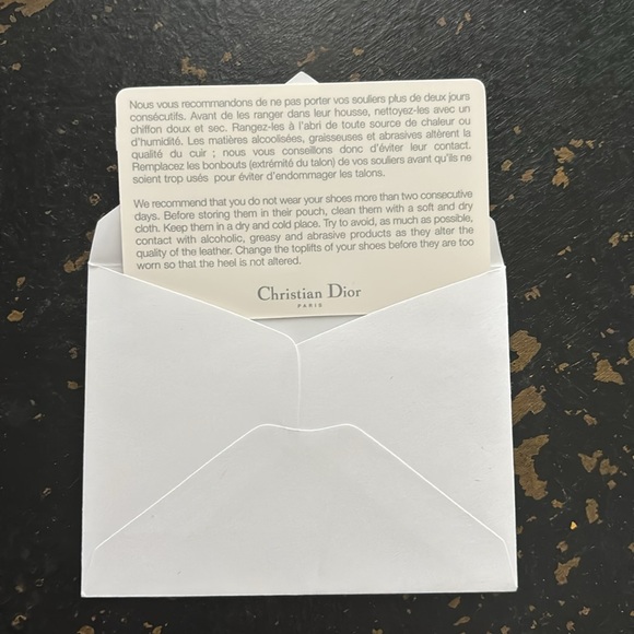 Authentic Dior heel/mule - Picture 9 of 10